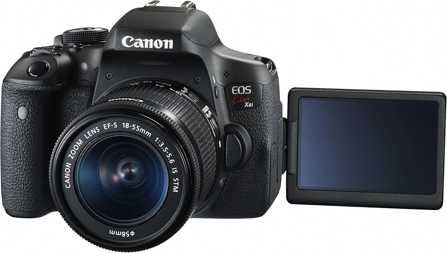 Canon デジタル一眼レフカメラ EOS Kiss X8i レンズキット EF-S18-55mm F3.5-5.6 IS STM