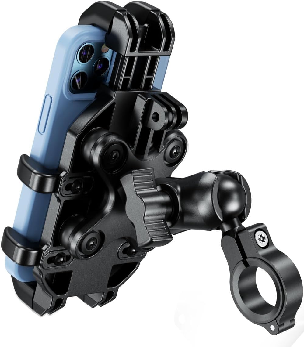 バイク用スマホホルダー 振動吸収 Airマウント一体型 KDR-M26D