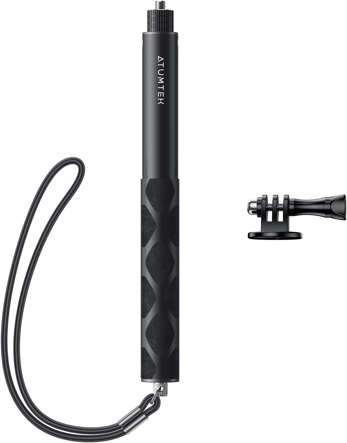 Insta360用114cmストラップ付き耐久自撮り棒 - X3/GO 2/ONE X2/ONE RS対応