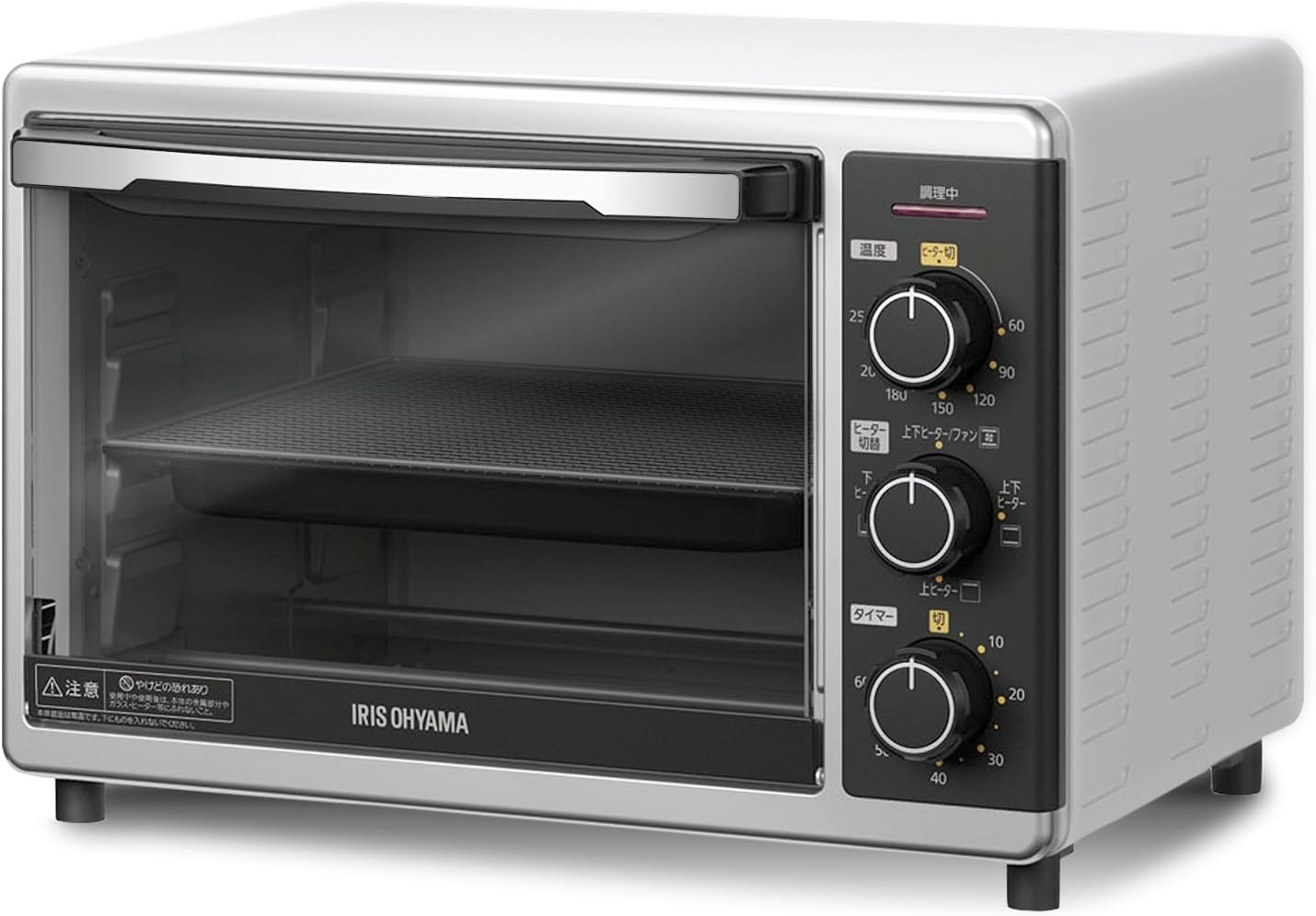 アイリスオーヤマ 4枚焼きコンベクションオーブン ノンフライヤー 15L PFC-D15A-W ホワイト