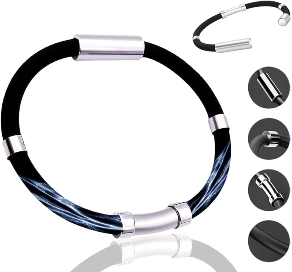 静電気除去ブレスレット|防水シリコン製|男女兼用