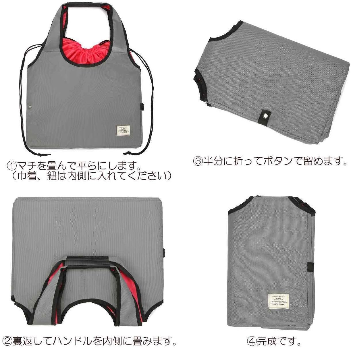 おしゃれな保冷・保温機能付き大容量トートバッグ（折りたたみ・コンパクト収納）