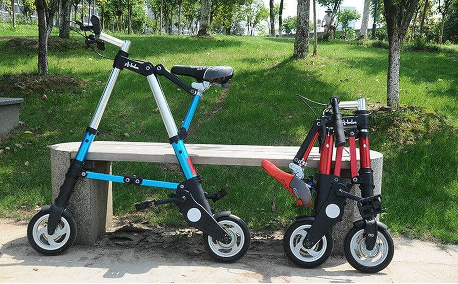 ユニセックス8インチホイール超軽量折りたたみ自転車（A-Bike）