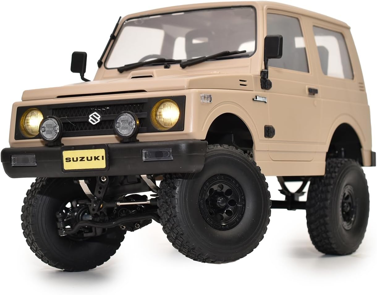 スズキ ジムニー JA11 1/10 ラジコンカー 4WD ロッククローラー バッテリー付き