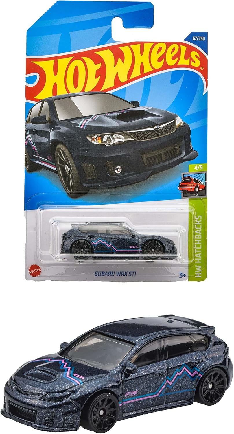スバル WRX STI ホットウィール ベーシックカー【3歳以上】