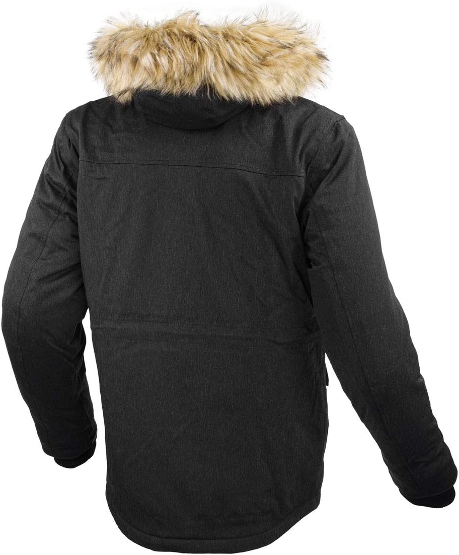 ウインターコート メンズ バイク用ウォータープルーフジャケット JK-615 Black L