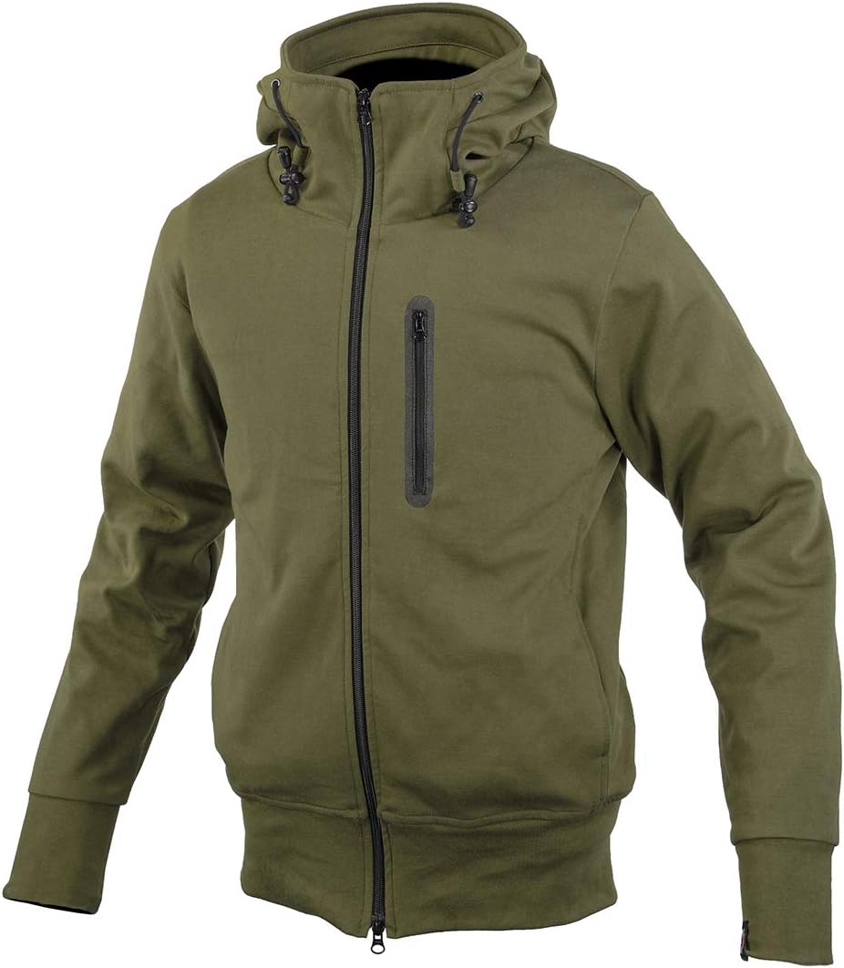 秋冬春向け メンズ バイク用 プロテクター付き ジャケット JK-604 Olive