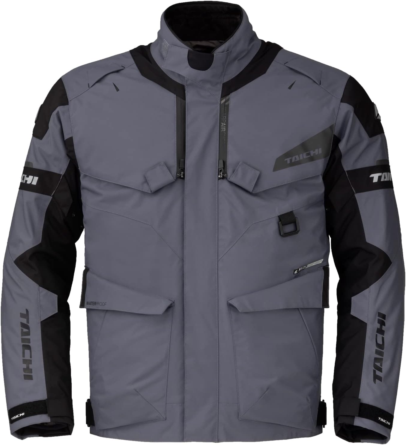 秋冬春対応 バイク用防水防風ライディングジャケット CEプロテクター内蔵 DRYMASTER RSJ729 EAGLE GRAY XXL