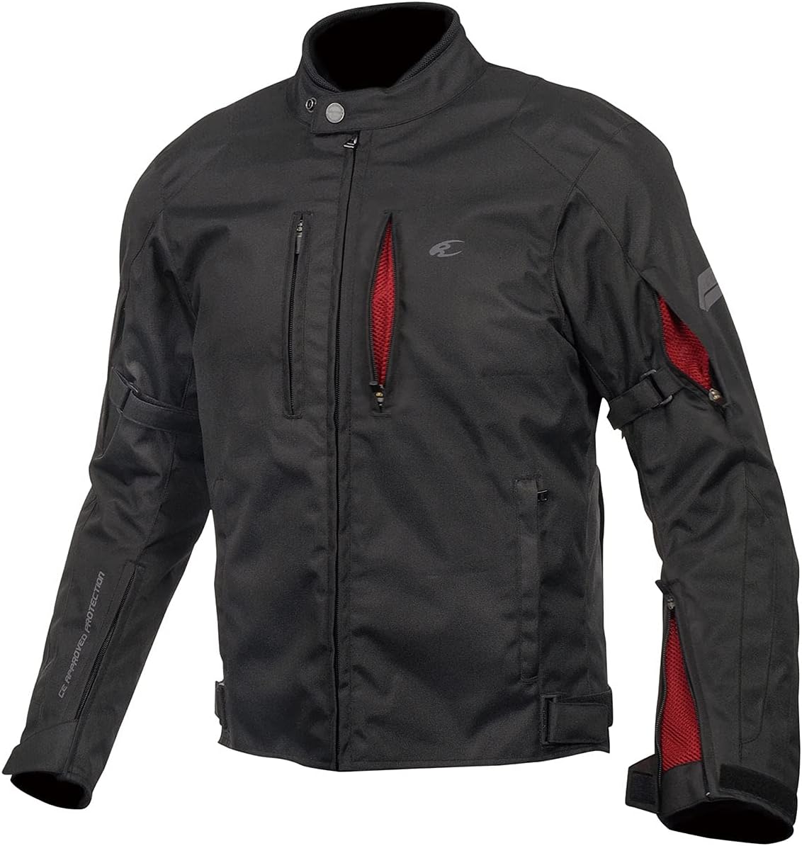 秋冬春向け メンズ防水防寒バイク用プロテクトジャケット JK-603 ブラック M