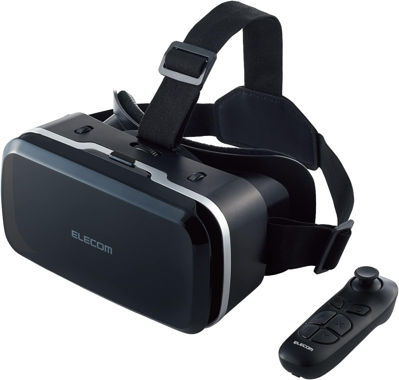 スマートフォン対応 VRゴーグル リモコンセット ブラック VRG-M02RBK