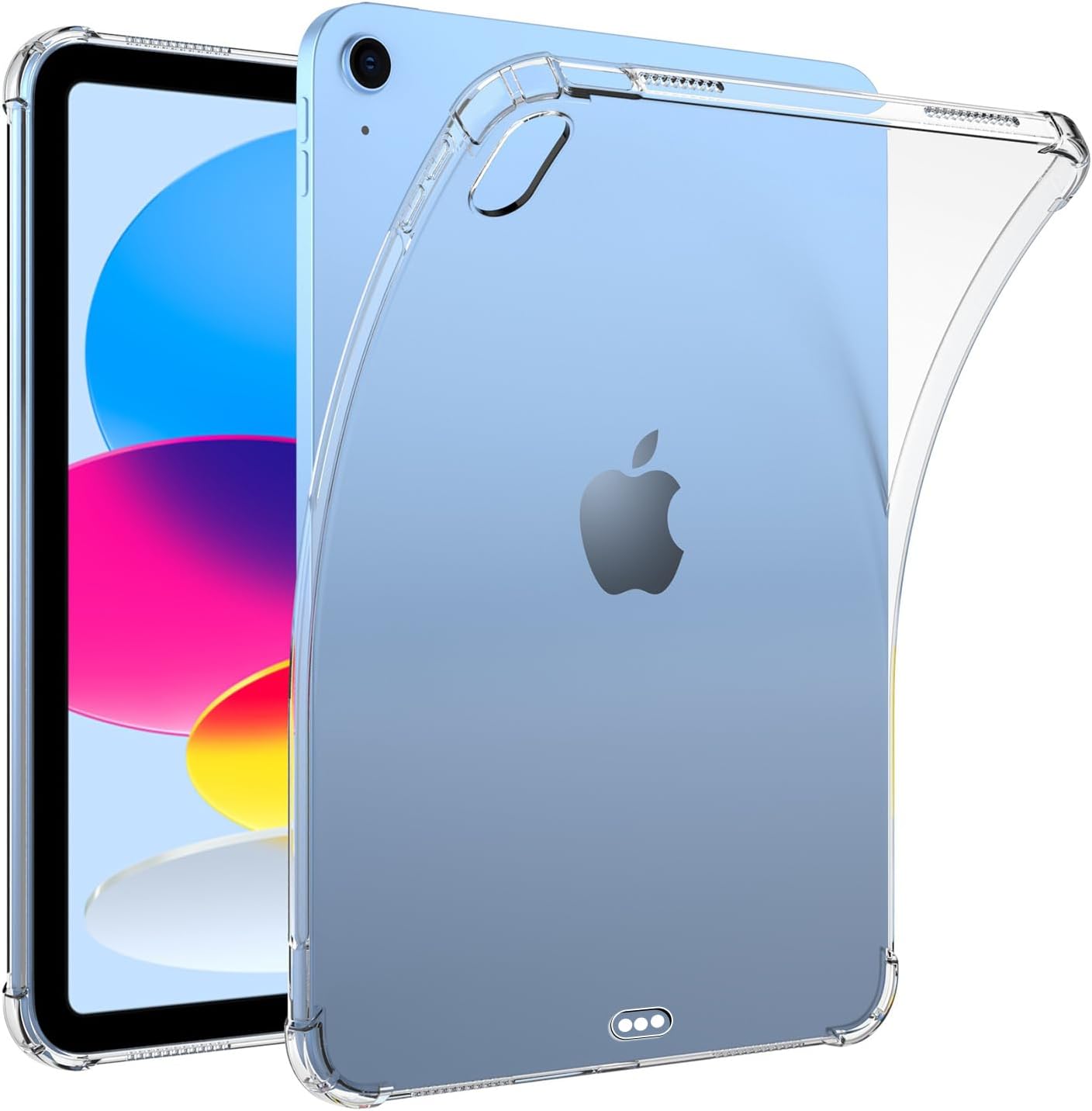 iPad 11世代・10世代専用クリアTPUケース 軽量・耐衝撃・擦り傷防止