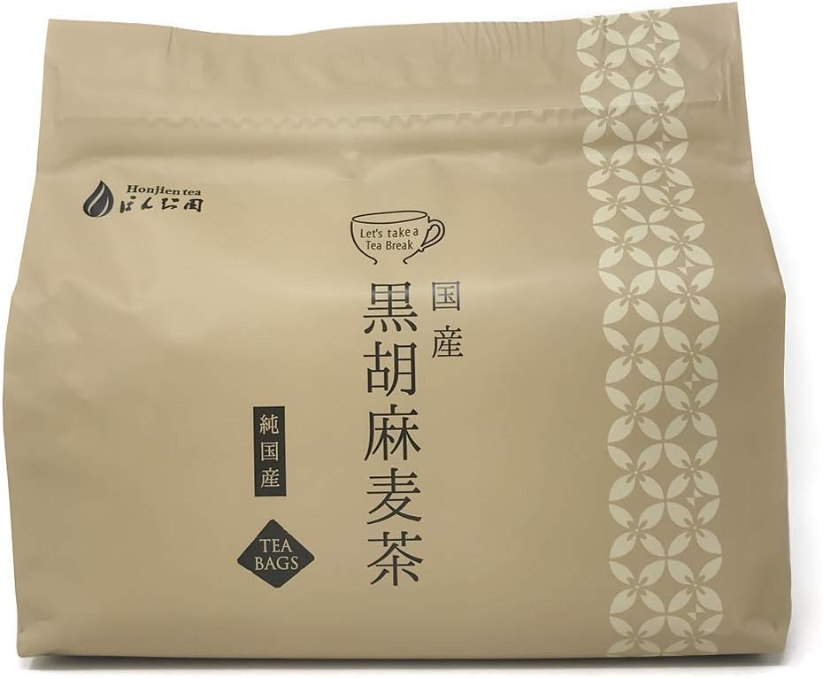 国産黒胡麻麦茶ティーバッグ 10g×40p 大袋