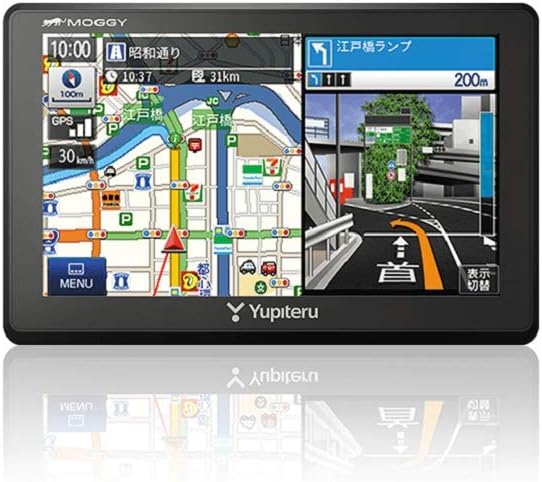 ユピテル ポータブルカーナビ YPB556 5インチ マップルナビ搭載 20年春地図