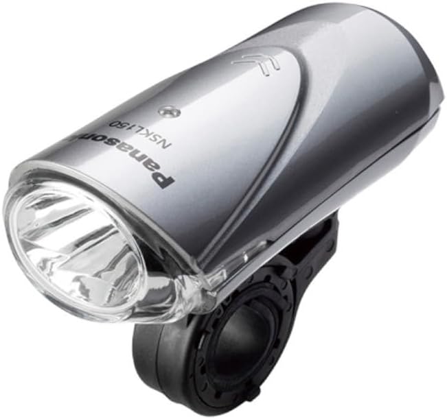 パナソニック LED 自転車ライト シルバー/ブラック/ホワイト W47×D98×H36mm
