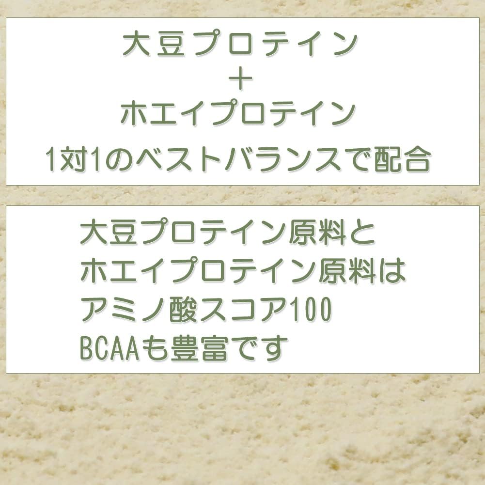 大豆とホエイのプロテインブレンド (チョコレート 1kg)
