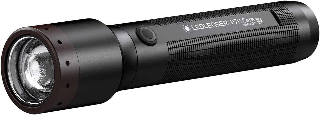 USB充電式 P7R Core LEDフラッシュライト - レッドレンザー ブラック【日本正規品】