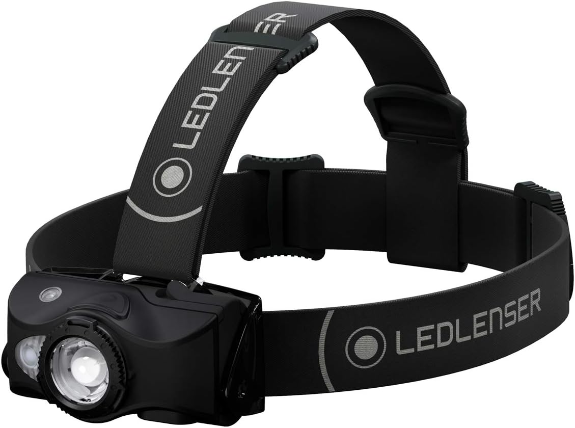 充電式防水LEDヘッドライト MHシリーズ - 登山・釣り用 (赤色灯付き)【日本正規品】