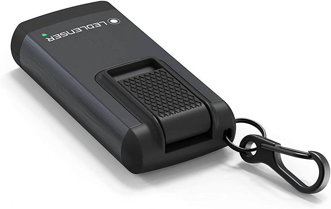 充電式USBキーライト Kシリーズ 明るさ120/400lm グレー/ゴールド【日本正規品】