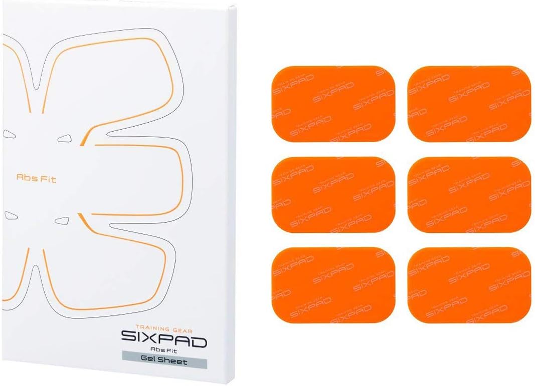 SIXPAD アブズフィット2 専用高電導ジェルシート [メーカー純正品]