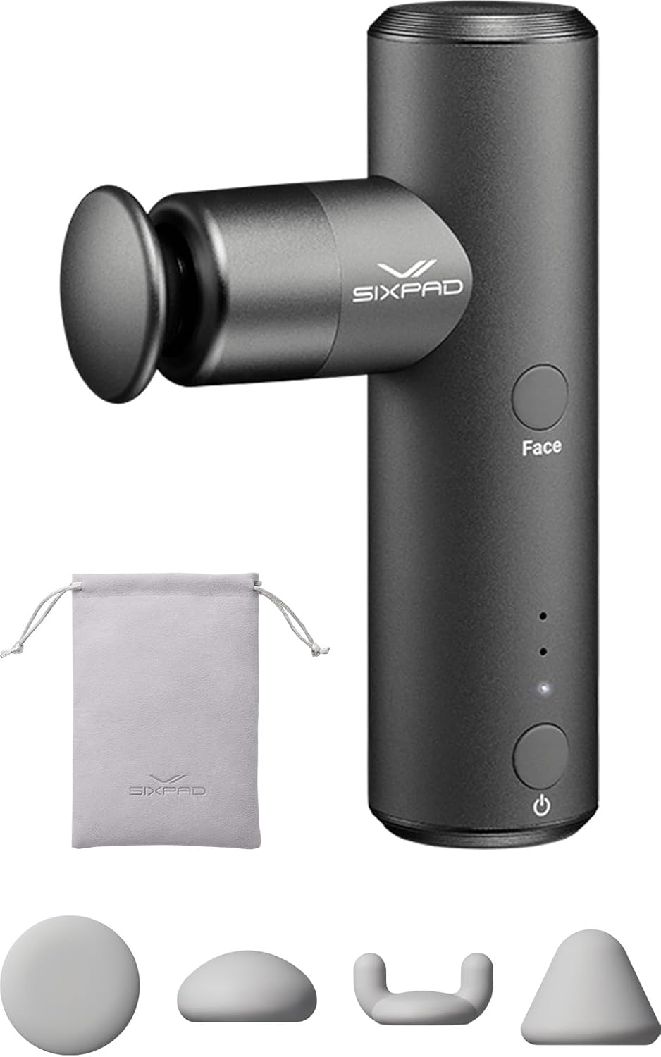 シックスパッド パワーガンポケット ブラック 限定セット 軽量ハンディ筋膜リリースガン