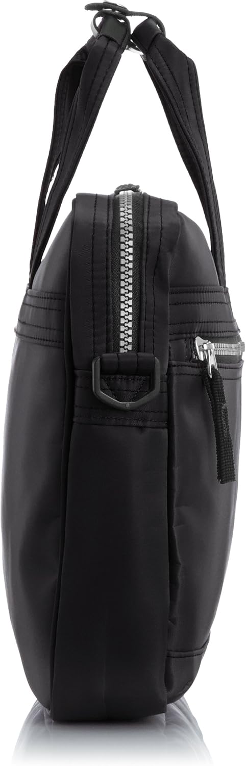 軽量B5対応2WAYビジネスバッグ【クロ×ハイ】