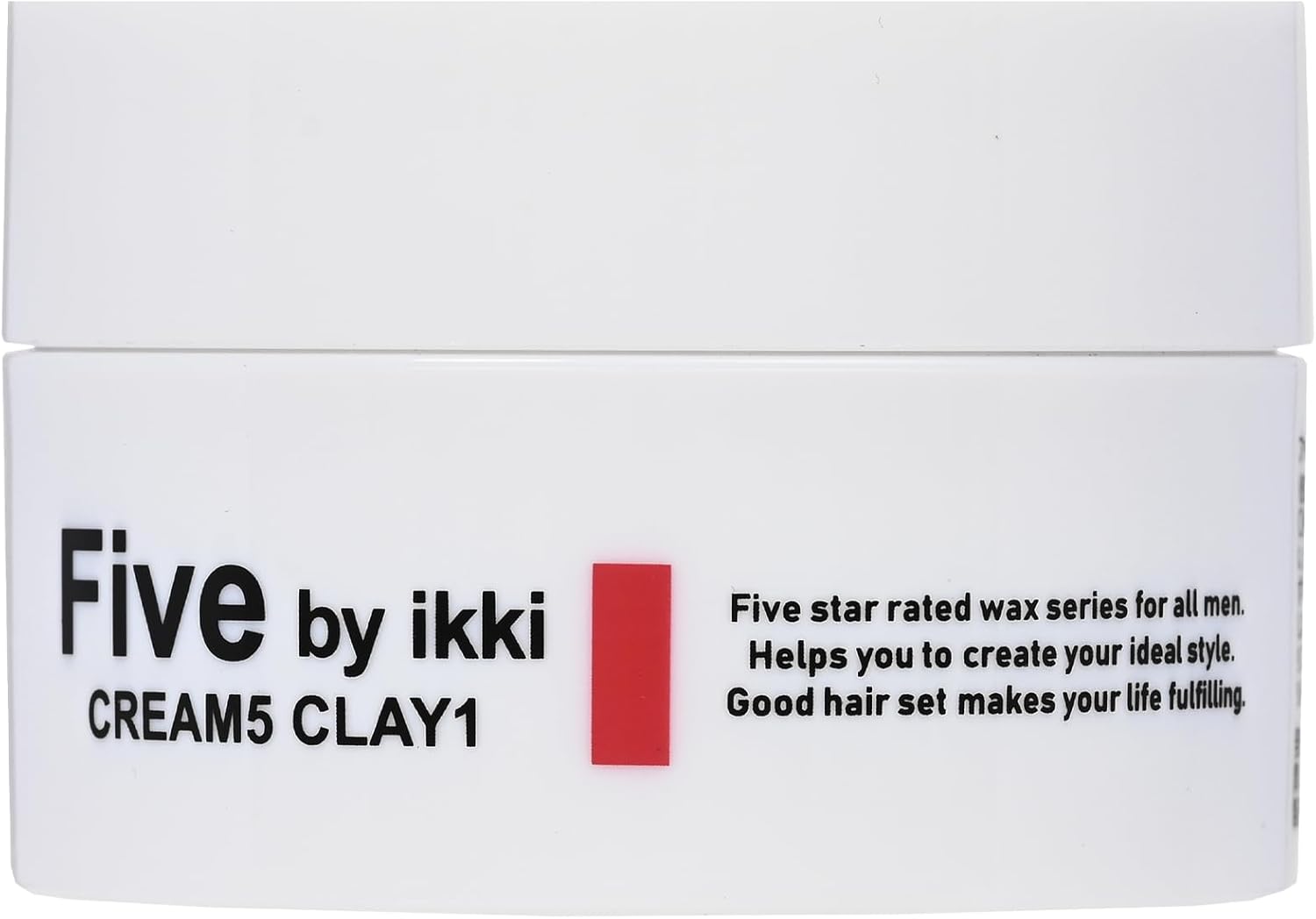 パーマスタイリング剤 Five by ikki クリームクレイワックス 80g 竹内一輝