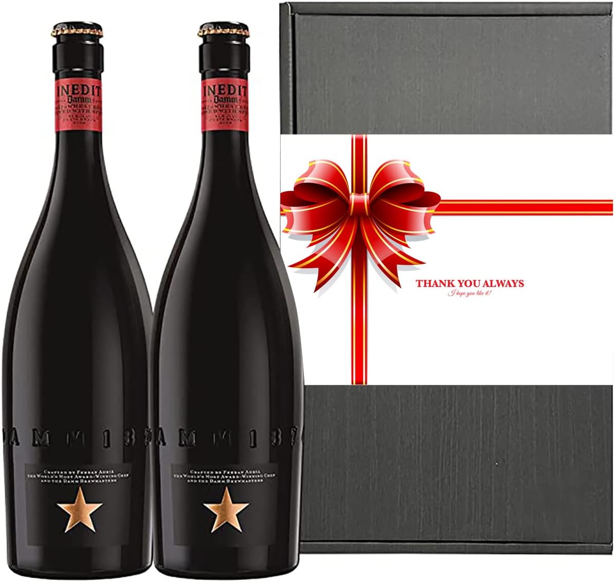 スペイン産高級ビールギフトセット(750ml×2本・BOX付き)贈答用