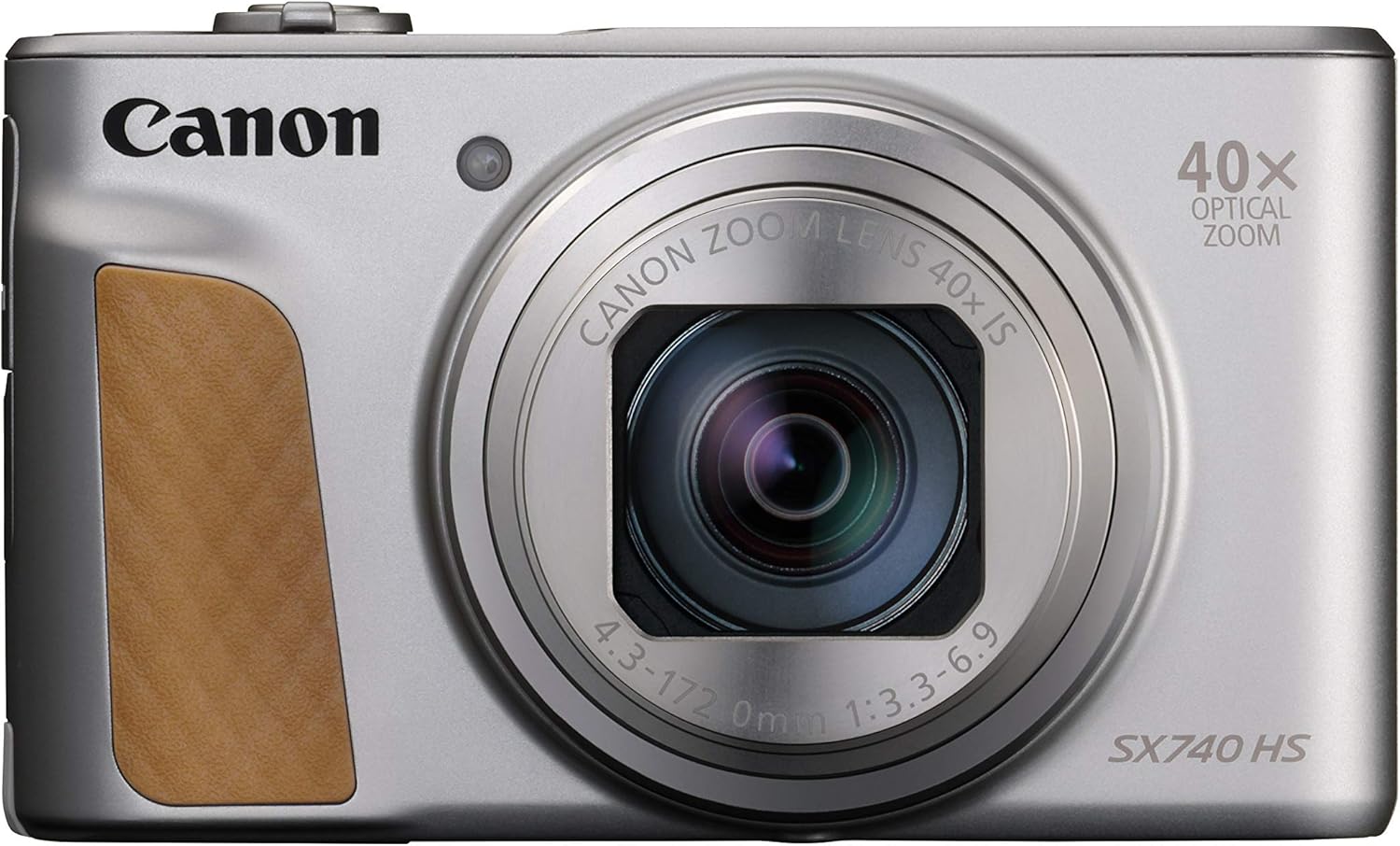 PowerShot SX740 HS シルバー コンパクトデジタルカメラ 光学40倍ズーム 4K動画 Wi-Fi対応