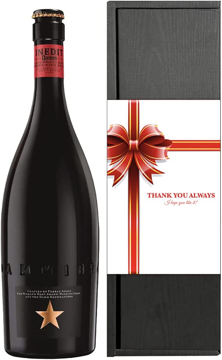 ギフトセット スペイン産高級ビール イネディット 750ml ギフトBOX付き