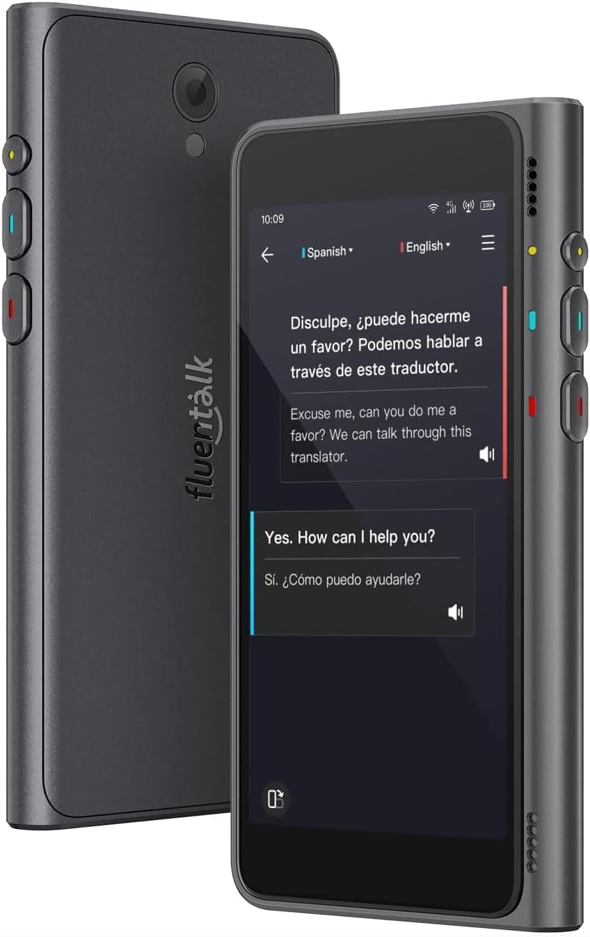 オフライン対応 AI翻訳機 Fluentalk T1 40種93言語対応