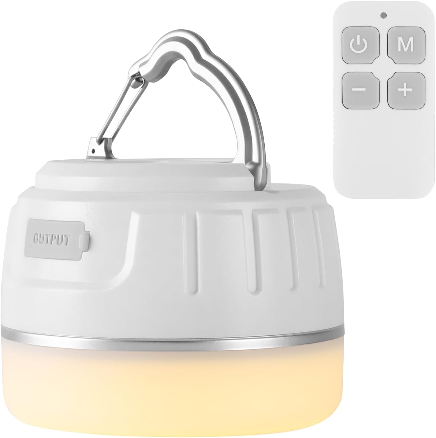LEDランタン Type-C充電式 リモコン付き 小型 IP65防水 無段階調光 アウトドア・防災用【実用点灯8-250時間】