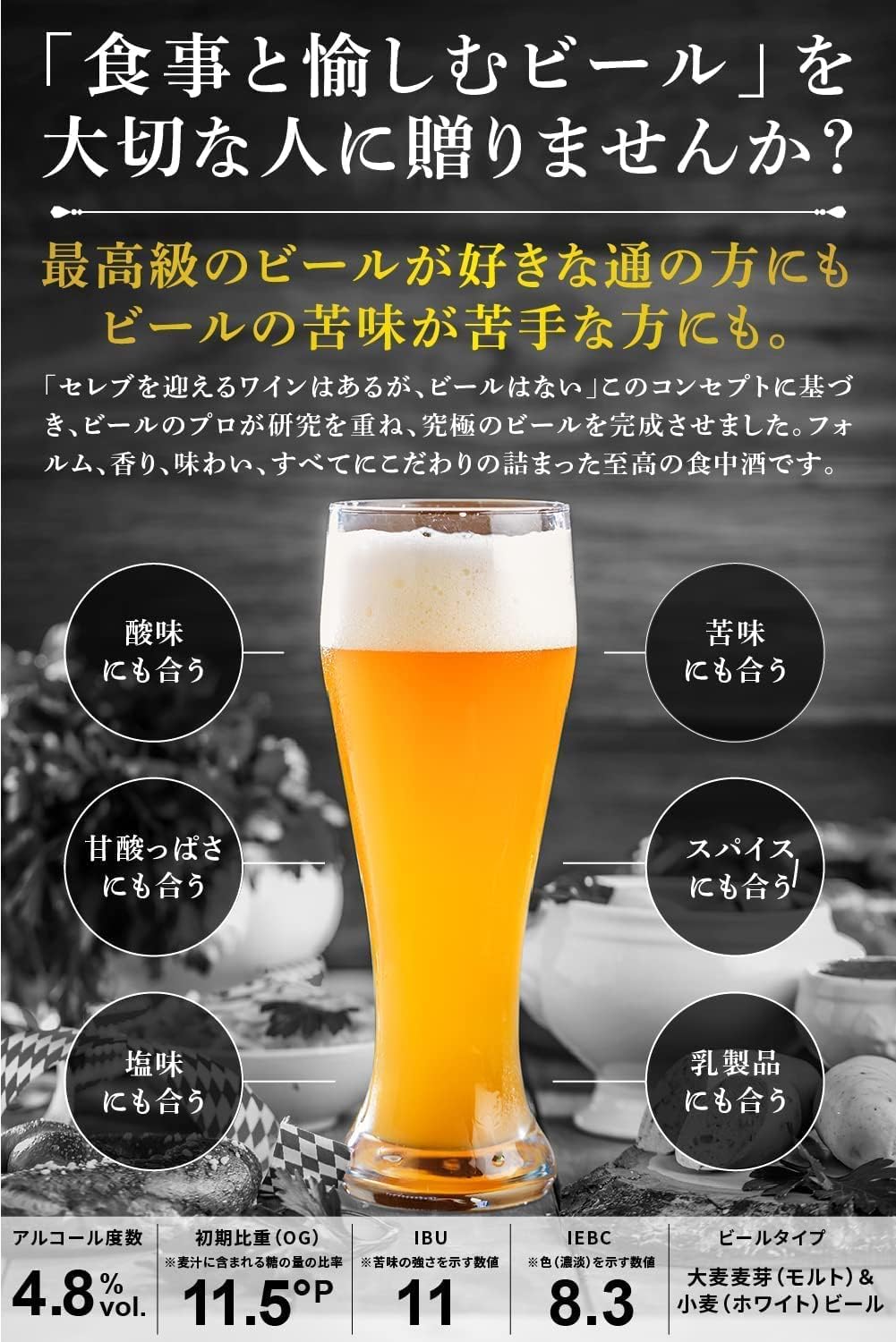 高級クラフトビール ギフトボックス入り 750ml イネディット