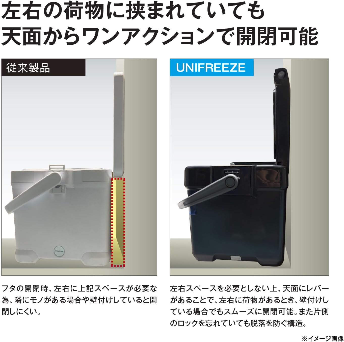 ユニフリーズ CF 20L クーラーボックス 釣り・アウトドア用