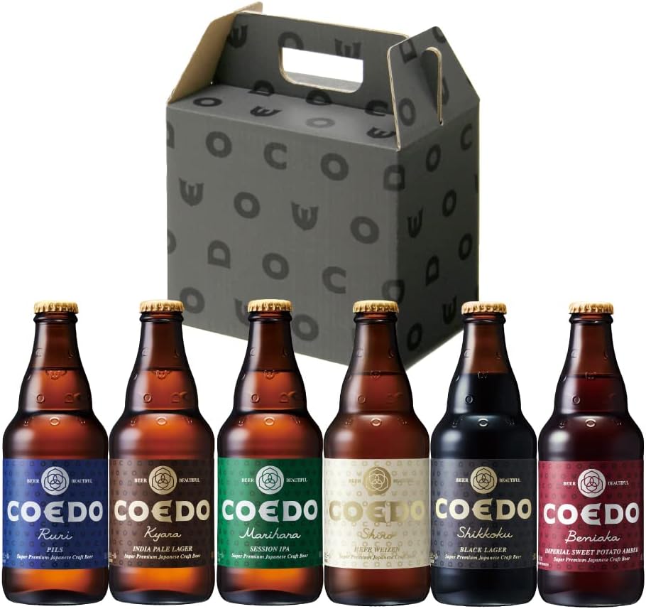 COEDO（小江戸・コエド）ビール 333ml瓶 6本セット
