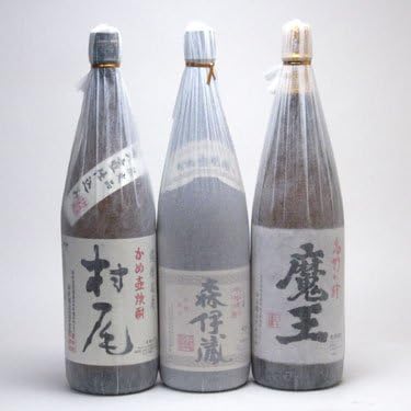 芋焼酎福袋3本セット(森伊蔵・村尾・魔王)1800ml×3本