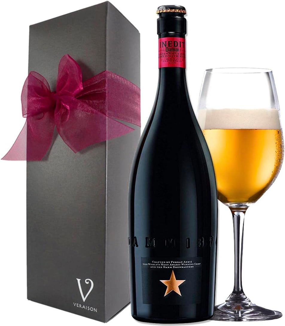 誕生日プレゼントに最適なイネディットビール ギフトセット (750ml, 化粧箱入り)