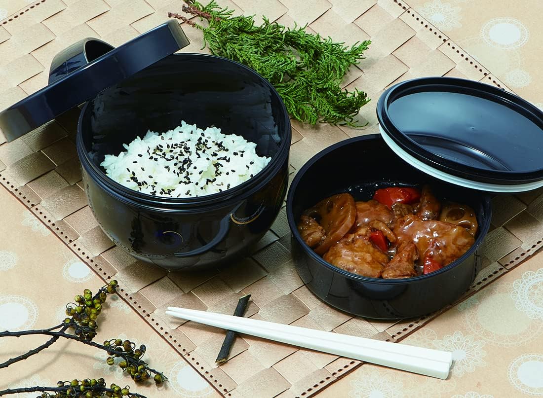 カフェ丼 二段 丼型弁当箱 840ml 日本製