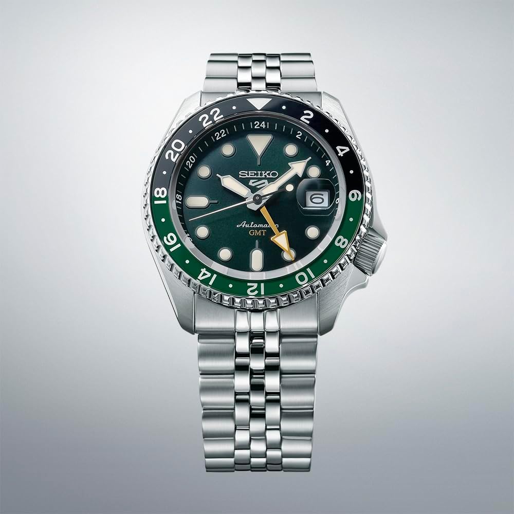 スポーツスタイル GMT 腕時計 メンズ シルバー（セイコーウオッチ ファイブスポーツ SKX SBSC019）