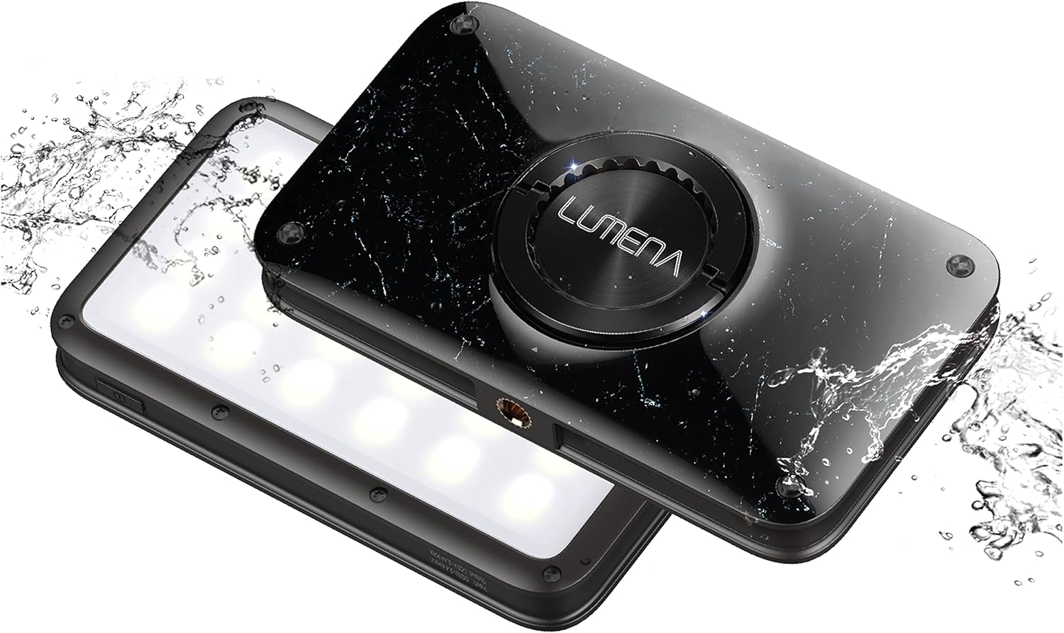 限定色 LUMENA2 LEDランタン ブラックマーブル USB充電式 アウトドア おしゃれ 防災用品