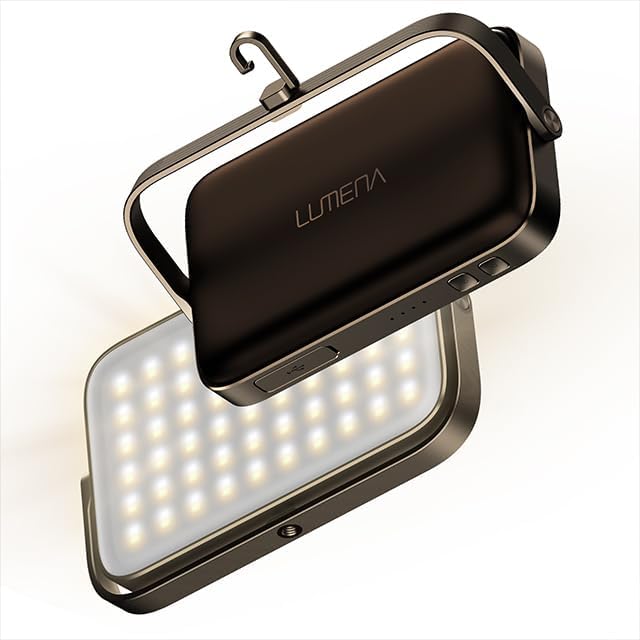 ルーメナーLEDランタン LUMENA PLUS2 高輝度3000ルーメン 調色機能付き IP67防水 120時間点灯