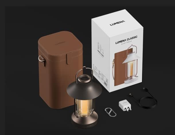 LUMENA CLASSIC アンティーク風キャンプランタン 9,600mAhバッテリー搭載 日本正規品【専用ケース付き】