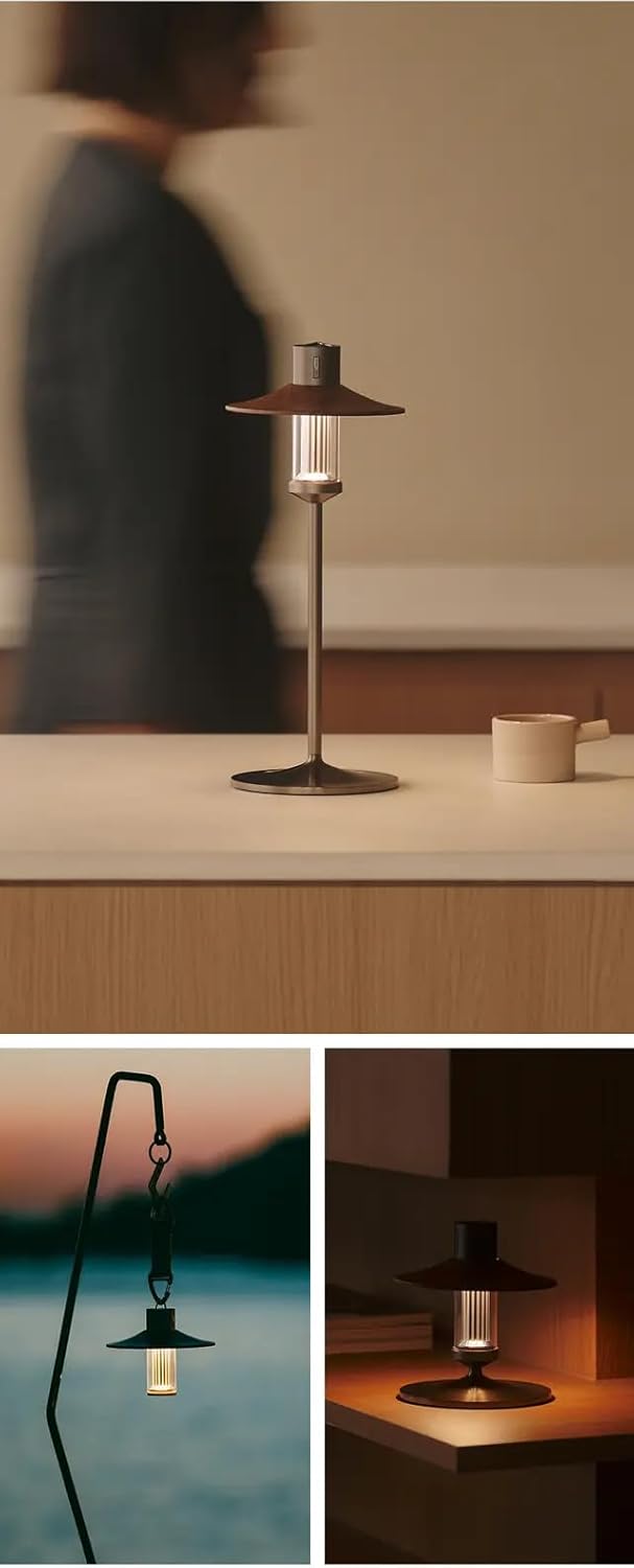 ソロキャンプ用LEDランタンM3テーブルランプセット - ブラウン【日本正規品】