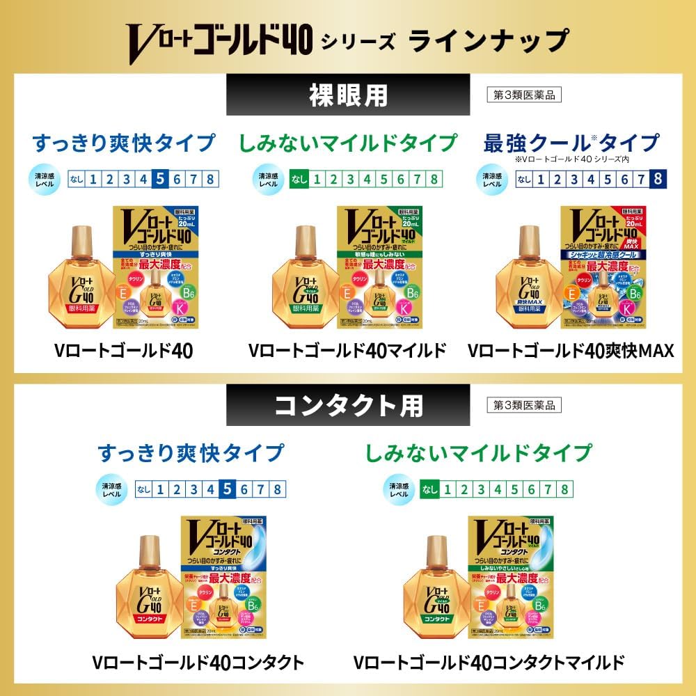 Vロートゴールド40爽快MAX 20mL【第3類医薬品】