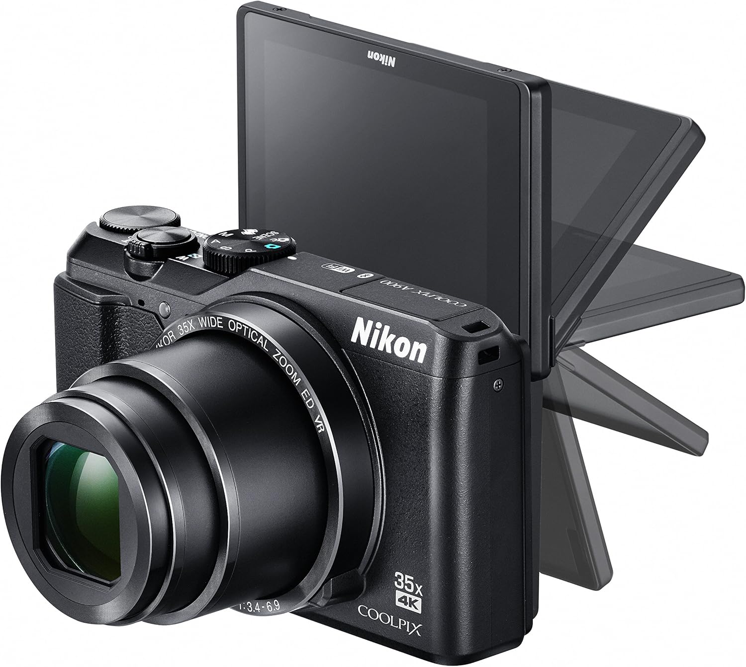 Nikon COOLPIX A900 デジタルカメラ 光学35倍ズーム 2029万画素 ブラック