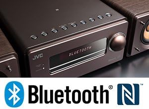 JVCケンウッド EX-S55-T Bluetooth搭載ハイレゾ音源再生コンパクトコンポ【ブラウン】