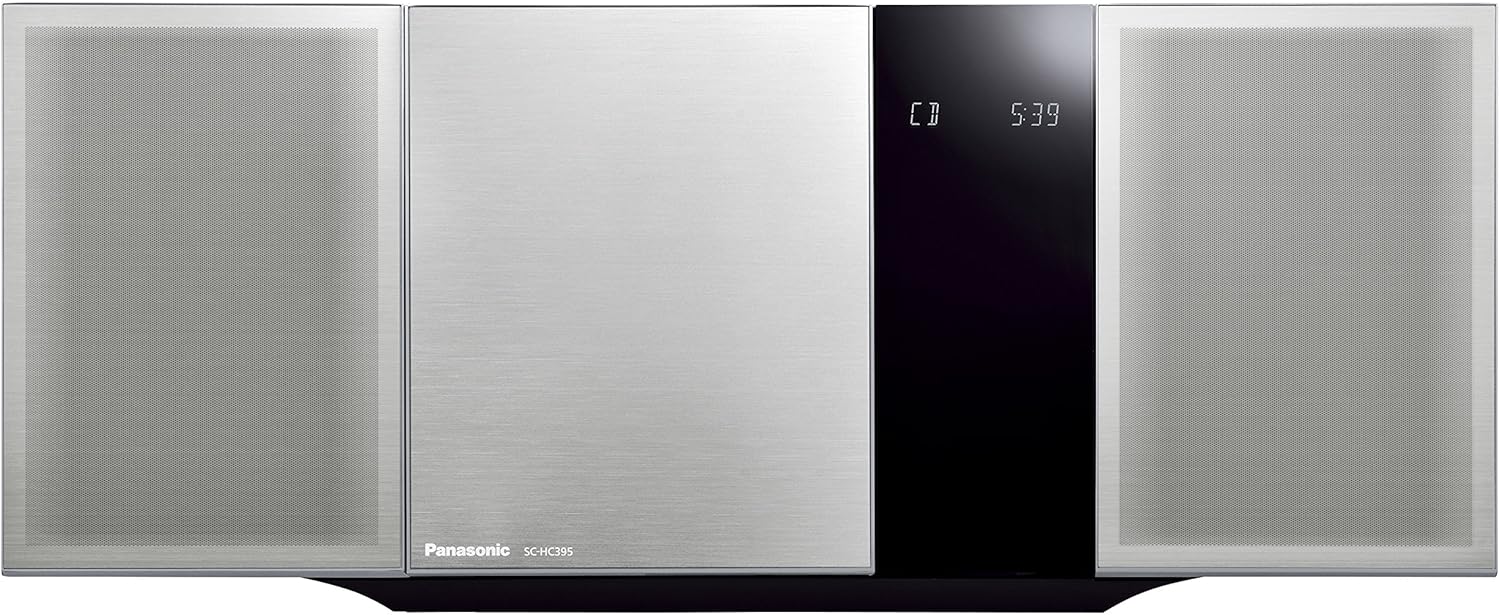 Bluetooth対応シルバー ミニコンポ パナソニック SC-HC395-S