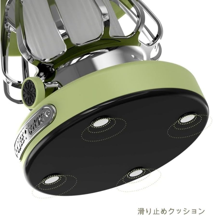 USB充電式 LEDキャンプランタン 軽量・無段階調光・3灯モード