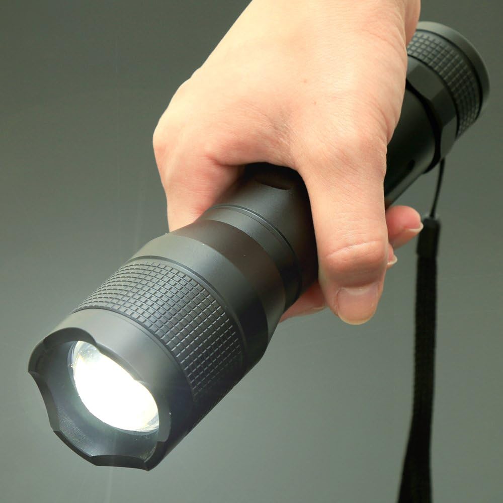 アイリスオーヤマ LEDペン型ハンディライト 強力ズーム機能付き 防災・キャンプ用