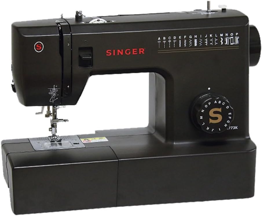 SINGER (シンガー) 電動ミシン SN773K フットコントローラー付き 黒