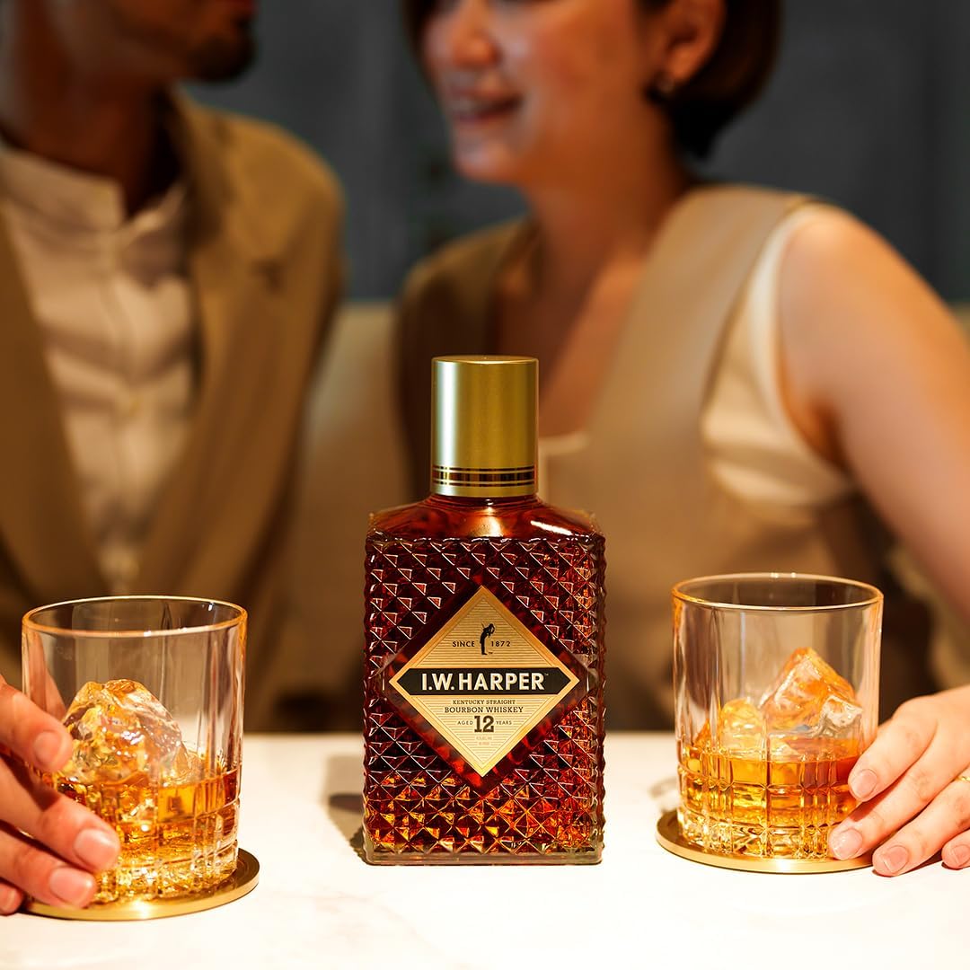 12周年記念 I.W.ハーパー ウイスキー 750ml ギフトボックス入り